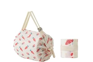 Reusable Shopping Bag Foldable Grocery Storage Tote Bag Cloth Portable Duffle Shopping Travel Grocery