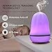 iTronics IT01 Aromatherapy Essential Oil Diffuser Ultrasonic Diffuser Cool Mist Humidifier with Waterless Auto Shut-off and 7 Colors LED Lights for Home Office Bedroom