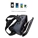 VR Headset, Virtual Reality Headset VR Goggles with Anti Blue Film Lightweight 3D VR Glasses for 3D Videos Movies Games for iPhone/Samsung/Google Smartphone (Black)