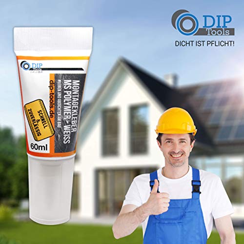 DIP-Tools Montagekleber extra stark - Kleben statt Bohren - Kleber extra stark - Styroporkleber, Steinkleber, Baukleber… – Bild 3