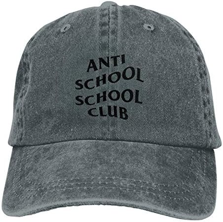 Mecoolid Anti Social Club Man's Fashion Hat Women's Leisure Cap Chapeau