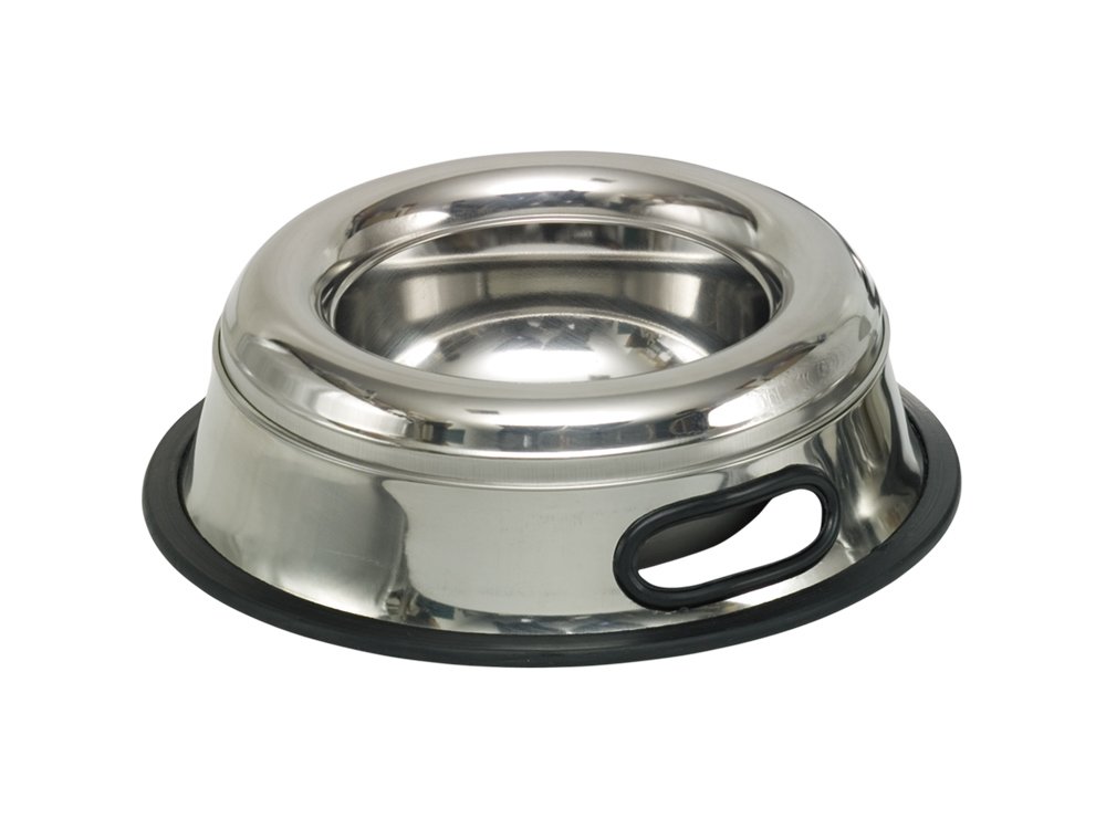 Nobby Stainless Steel Bowl Anti-Klecker, 1.0 Litre