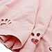 Focal20 Cat Design Suspender Skirt Cat Embroidery Dress Pad Hollow Out Princess Sleeveless Skirt Lolita Skirt