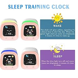 Wisoee Kids Alarm Clock, Okay to Wake Clock for