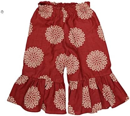Persnickety Baby Girl's Red Gaucho Pant 18 -24 months