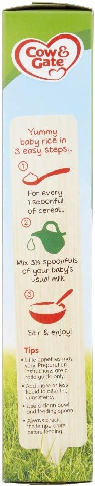 cow and gate baby rice ingredients