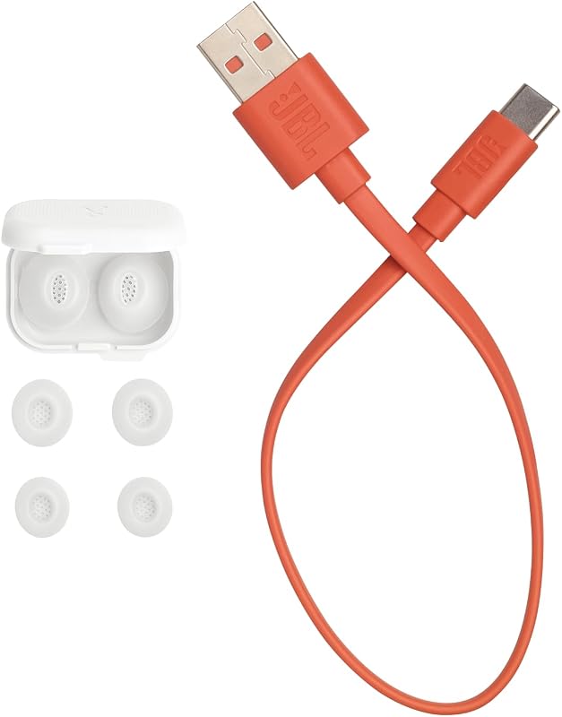 Tune Flex 2, Auricolari Wireless con Cancellazione del Rumore, Bianco