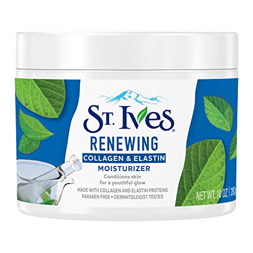 St. Ives Facial Moisturizer for Dry Skin, Collagen Elastin, 10 oz