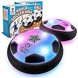 LLMoose Hover Ball for Boys & Girls - 2 LED Light Soccer Balls with Foam Bumpers