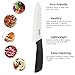 Opelware Ceramic Chef Knife, 6 inch Cutlery Kitchen Knife with Sheath Cover - Sharp Blade, Eco Friendly