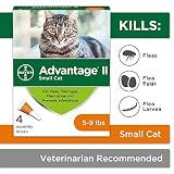 Flea Prevention for Cats, 5-9 lb, 4 doses, Advantage II