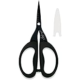 Tim Holtz Small Scissors - 5 Inch Mini Snips with Micro Serrated Blade - Craft Tool for Cutting Paper, Fabric, and Sewing - T