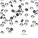 1440 Pieces Hotfix Rhinestones Crystals Hot Fix Clear AB Crystals Round Flatback Gems Glass Stones Crystal Rhinestones Bulk for Crafts Clothing Dance Costumes, 5mm (Clear, 4MM)