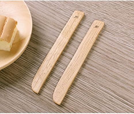 Amazon Co Jp 自然の栗のジャムバターナイフチーズ スプレッダー木のヘラスクレーパースプーン Xt び ホーム キッチン