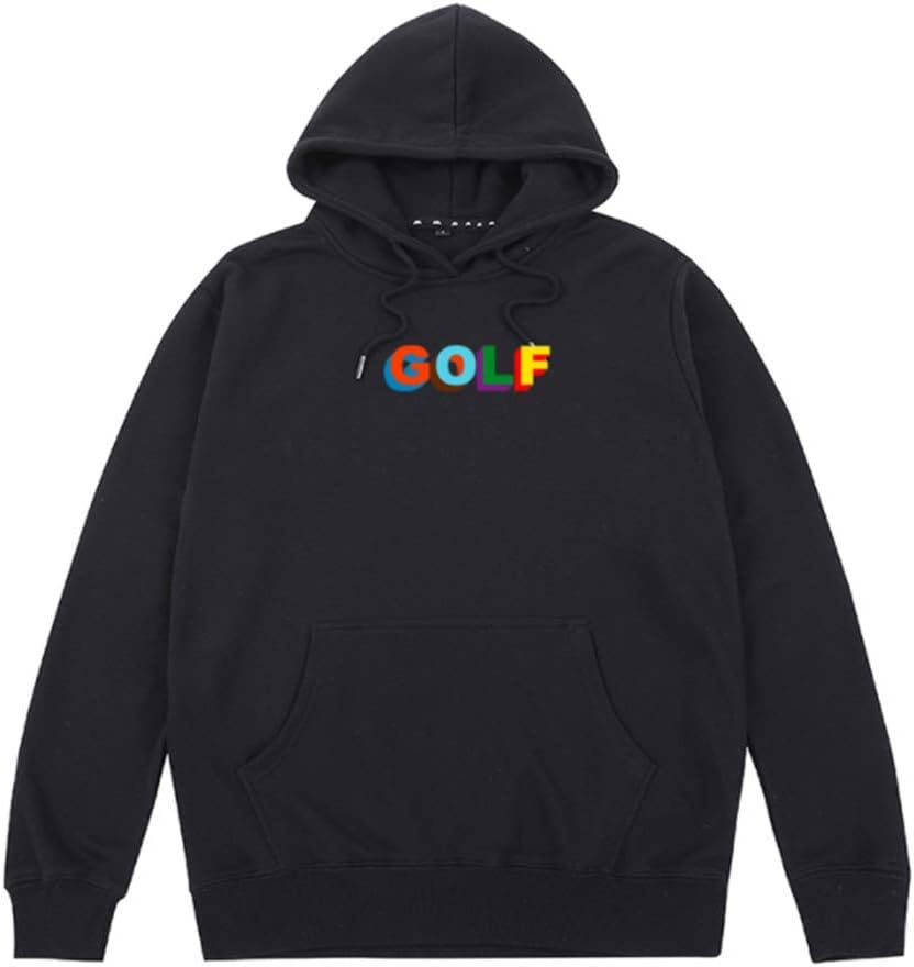 Golf Wang Tyler The Creator Hip hop Taylor Creator Men and Women Hooded Pullover Sweater Tide Black