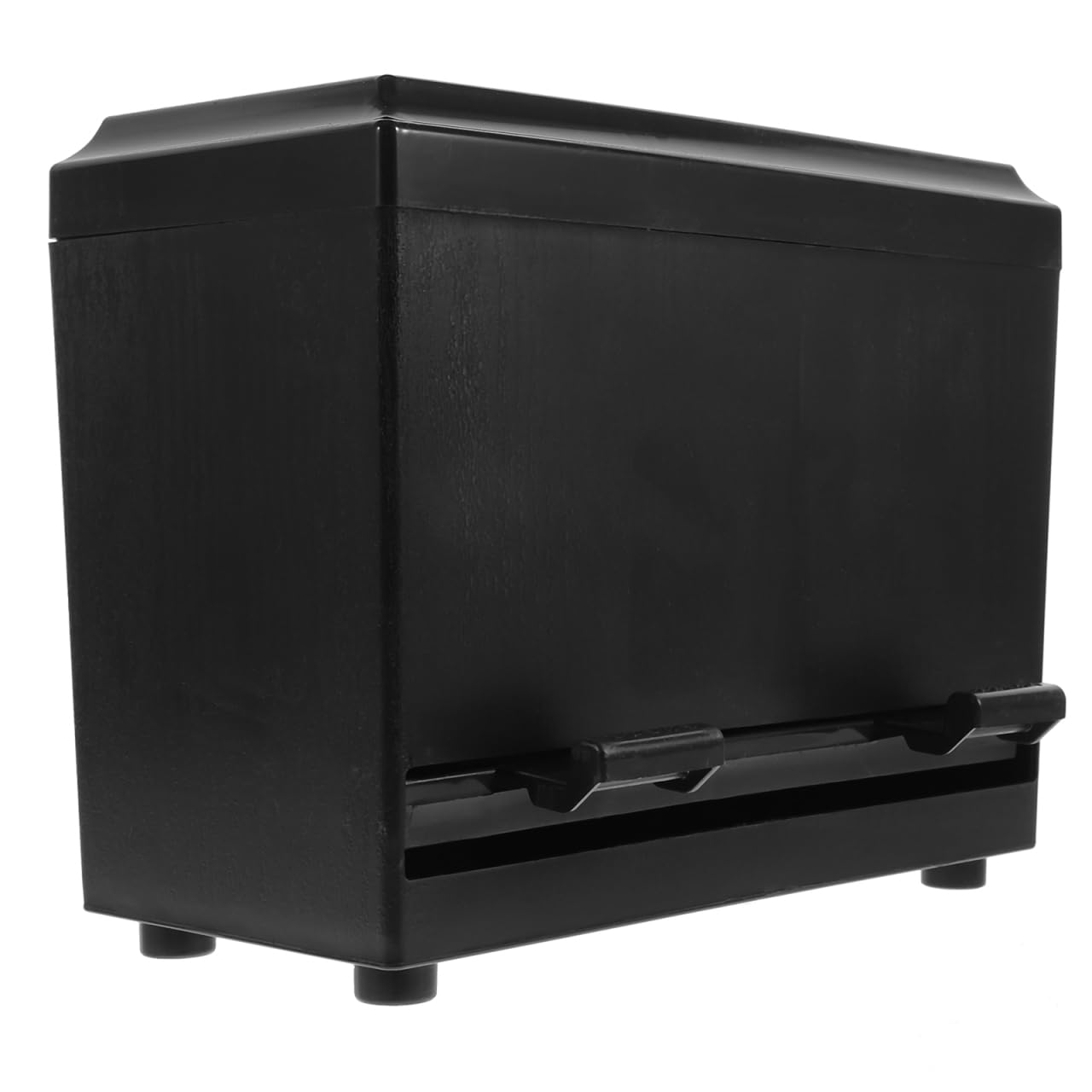 FUNOMOCYA Push-Type Automatic Straw Box with Removable Drawer Practical Straw Dispenser and Pipette Storage Container for Milk Tea Shop and Cafe 9.45X7.09X4.33 Inches