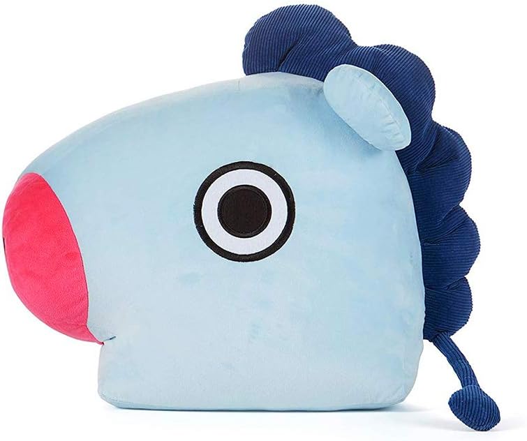 Cute Cartoon Throw Pillow Soft Plush Doll Toys Bulletproof Stuff Pillow Cushion (Horse, S)