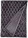 Northpoint Ardour Diamond Embossed Velvet Throw, 50