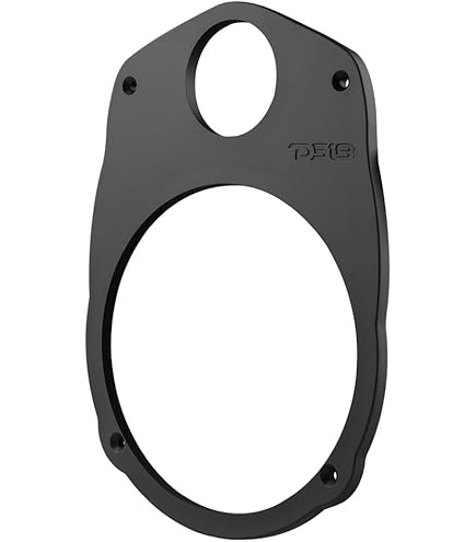 YuYue Electronic 6X9 To 6,5 Inch Door Speaker Spacer Ring Installation Plate Converter For Toyota 02-11 Camry/03-13 Corolla /07-15 Yaris/04-09 Solara Models