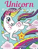 Unicorn Coloring Book for Kids: Magical Unicorn Coloring Book for Girls, Boys, and Anyone Who Loves Unicorns (Unicorns Coloring Books) by Dylanna Press