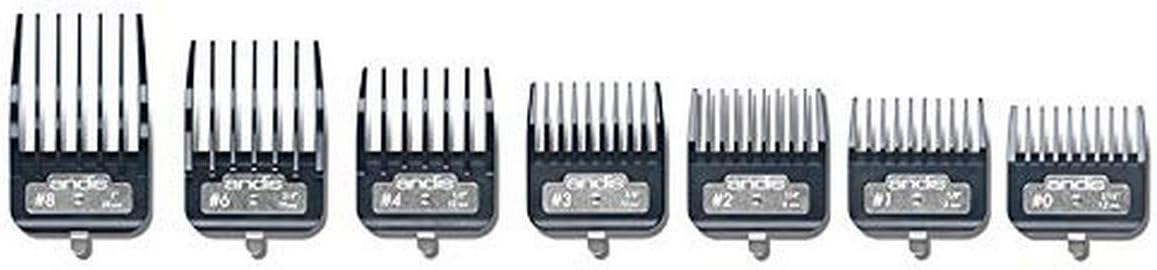 andis master premium metal clip comb set