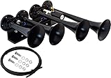 Vixen Horns Train Horn for Truck/Car. 4 Air Horn