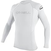 O'Neill Men’s Basic Skins Long Sleeve Rashguard, UPF 50+ Sun and Rash Protection for Surfing and All Outdoor Activities