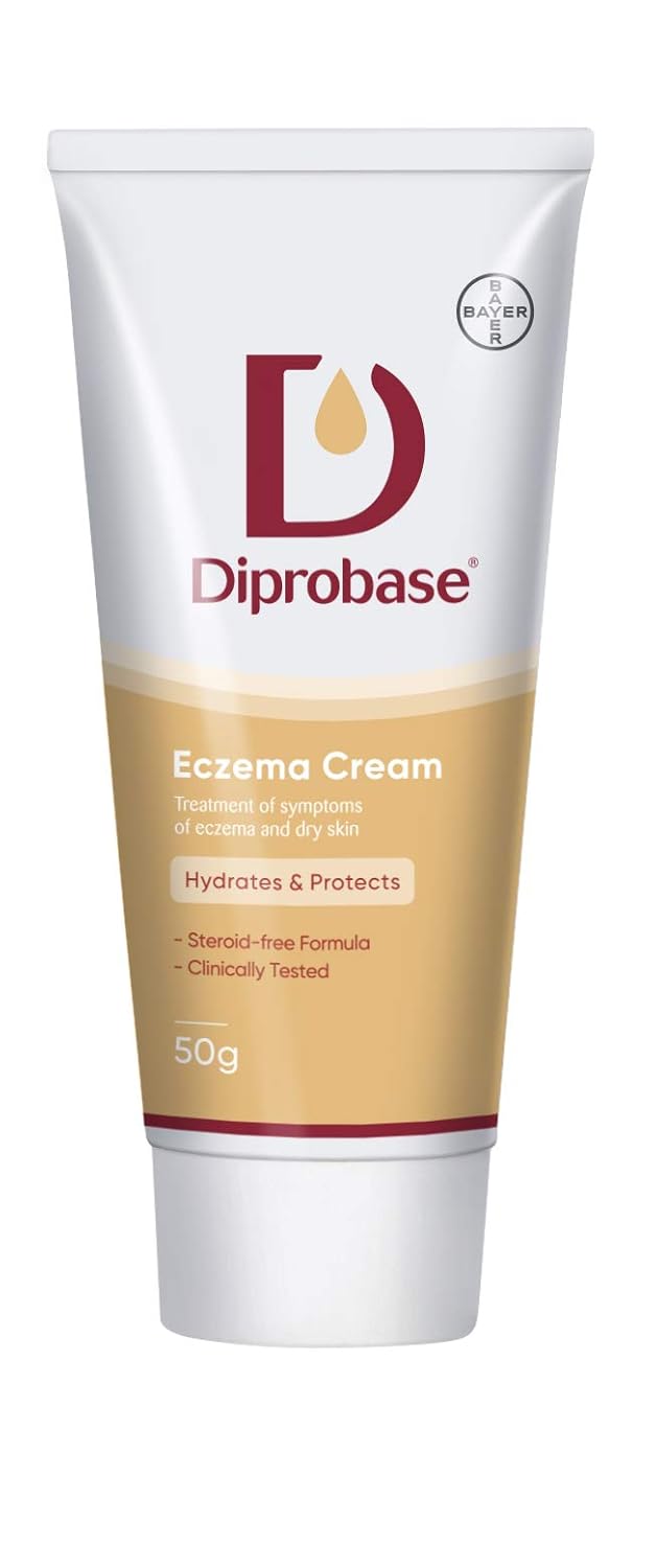 Diprobase Eczema Cream 50g for treatment of eczema symptoms and dry skin Amazon.co.uk Health