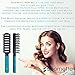 Spornette Anti Static Vent Brush #9000-MF (BLUE) Styling, Smoothing, Straightening & Blow Drying Hair Quickly With No Static - Adds Shine & Body. For Women, Men & Children