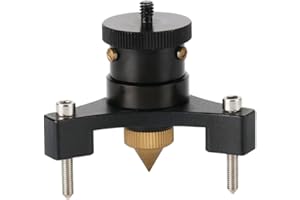 DMITER Mini Prism Tribrach for Total Station Surveying with Rotating Design 1/4"-20 Thread and Copper Plummet, Tribrach for Total Station Surveying