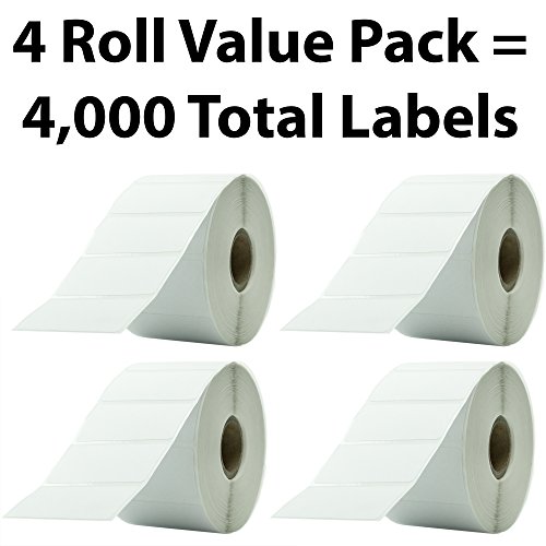 Eucatus Premium, Extra Sticky 2.25x1.25 Direct Thermal Label 4 Pack. Bulk (4000) Perforated 2 1/4 x  - //medicalbooks.filipinodoctors.org
