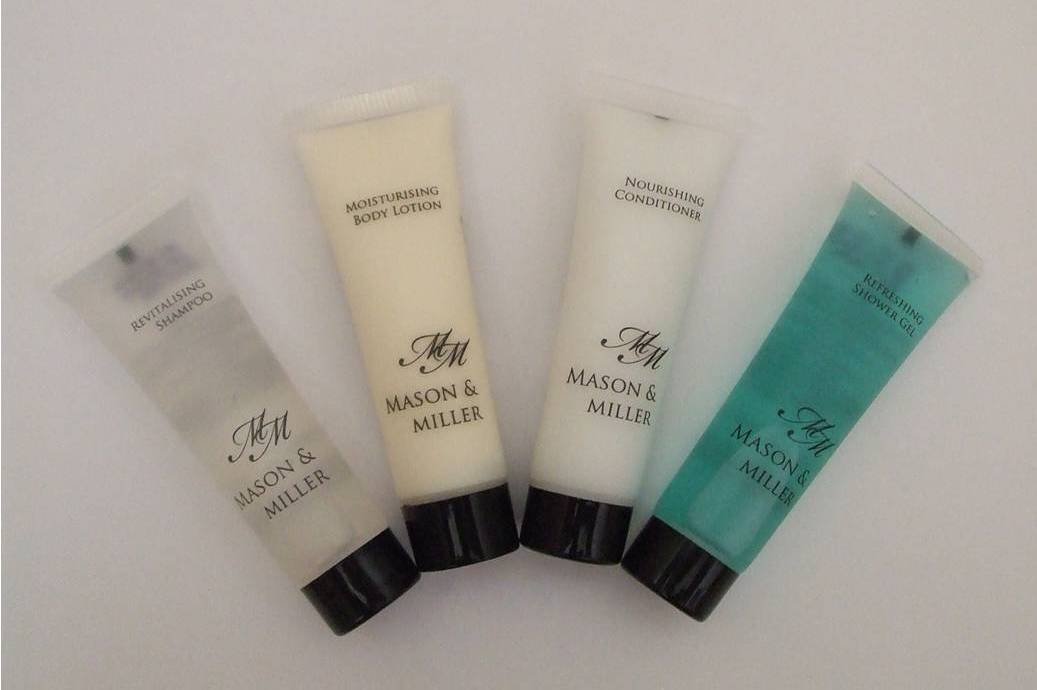 12 x Mason & Miller Travel Sachets (12 x 20ml - 6 x Shampoo & 6 x Conditioner)