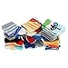 ShoppeWatch 12 Pairs Baby Toddler Socks with Grips | Anti Slip Non Skid Grippy Bottoms | 2T and 3T Crew Gripper Socks | For Kids Infant Babies Boys BBSK14B