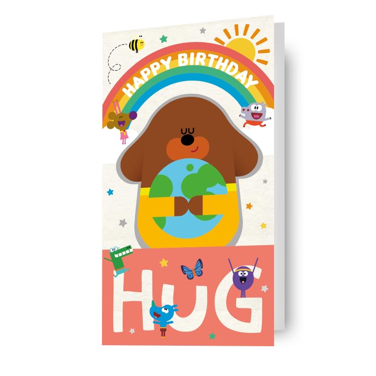 Hey Duggee HD004 Happy Birthday Card