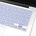 GMYLE Comfortable Touch Ultra Thin Soft Protector Keyboard Cover Compatible for MacBook Air 13 inch (A1369/A1466), OLD Version Pro 13 inch (A1278/A1425/A1502), OLD Pro 15 inch (A1398) - Serenity Blue