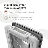 Cat Mate Elite Microchip Cat Flap with Digital Timer LCD Display 355 view 6