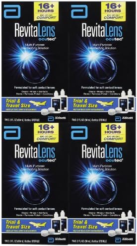 RevitaLens Multipurpose Solution and Lens Case - 2 oz - 4 ct