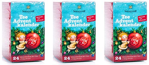 Tee-Adventskalender - Sonnentor, 3er-Pack
