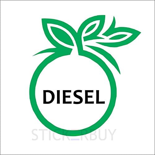 stickerbuy Apple Creative Diesel Car Sticker Car Styling Decorative Recent Decal Standard Size