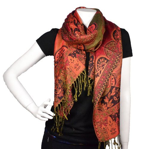 Purse babe women beautiful print winter scarf