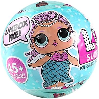 L.Q.L Surprise Doll, Set of 1 Magic Surprise Egg Ball Toys with Clothing,random shipping