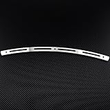 Astra Depot Chrome 4-Slot Track Windshield Trim For 1996-2013 Harley Electra Street Tri Glide Touring Bike