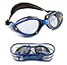 Free Swim Wide Angle Anti-Fog Tinted Swimming Goggles for Men, Women, Kids and Children - Swimming Glasses Like You've Never Had Before