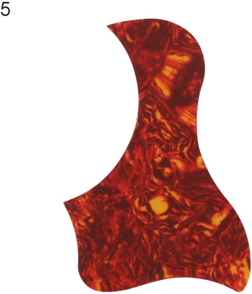 YSHTAN Guitar Pickguard Orchestral Instrument Repair Tool Acoustic Folk Guitar Pickguard Celluloid Pick Guard Board Sticker Accessories - 5#