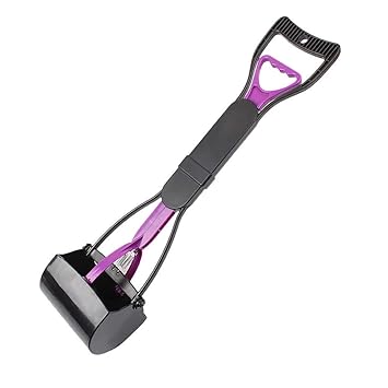 Foodie Puppies Portable Detachable Long Handle Pet Pooper Scooper for Dogs (Length - 60cm, Color May Vary)