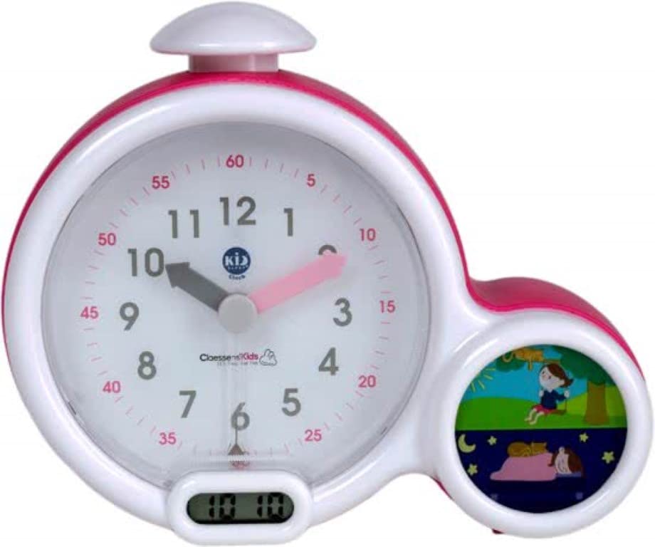 My first pink alarm clock - Kid Sleep