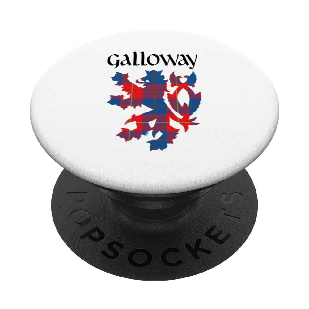 Clan Galloway Tartan Scottish Family Name Scotland Pride PopSockets Swappable PopGrip