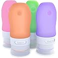 Leak Proof Travel Bottles - Travel Containers for Travel Size Toiletries with TSA Quart Bag