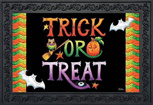 Briarwood Lane Halloween Trick or Treat Doormat Holiday Indoor Outdoor 18