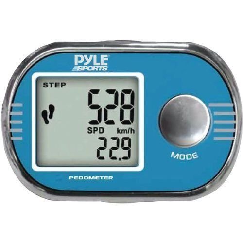 Pyle Sports PPD71 Pedometer Personalized Calibration for Walking and Running